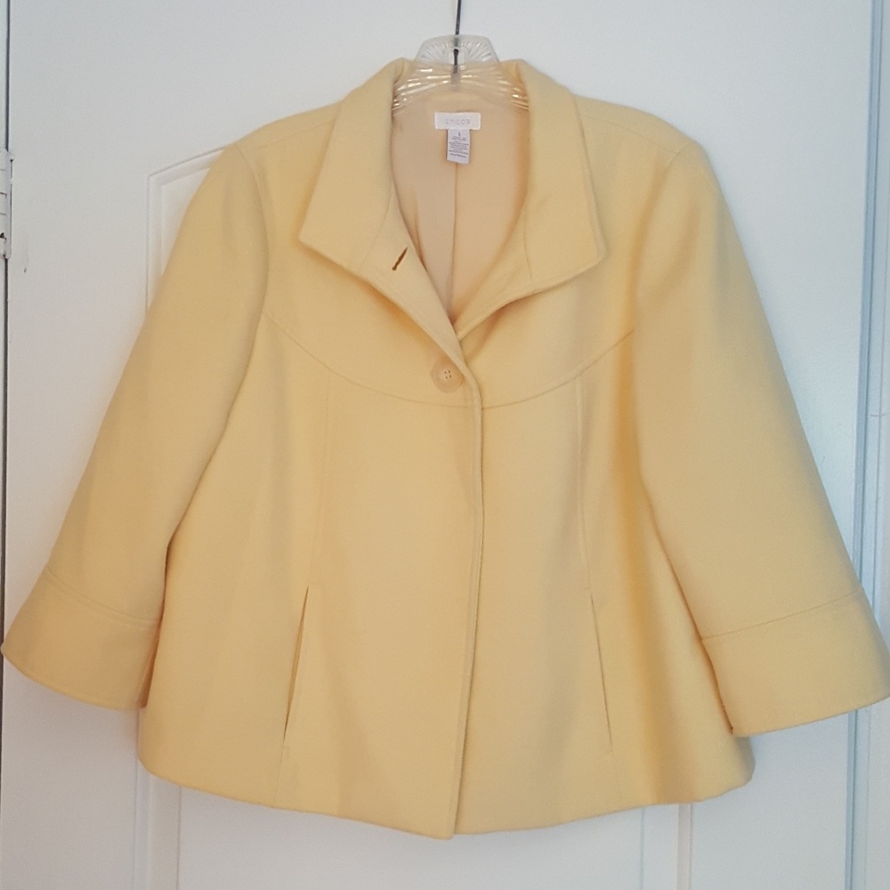 Chico's swing pea coat